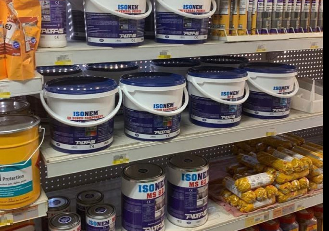 Fransa yapı marketlerinde ISONEM ürünleri