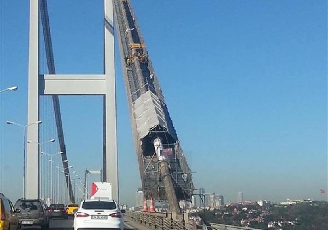 İstanbul Boğaziçi Köprüsü ISONEM ANTI FIRE SOLUSYON Uygulaması