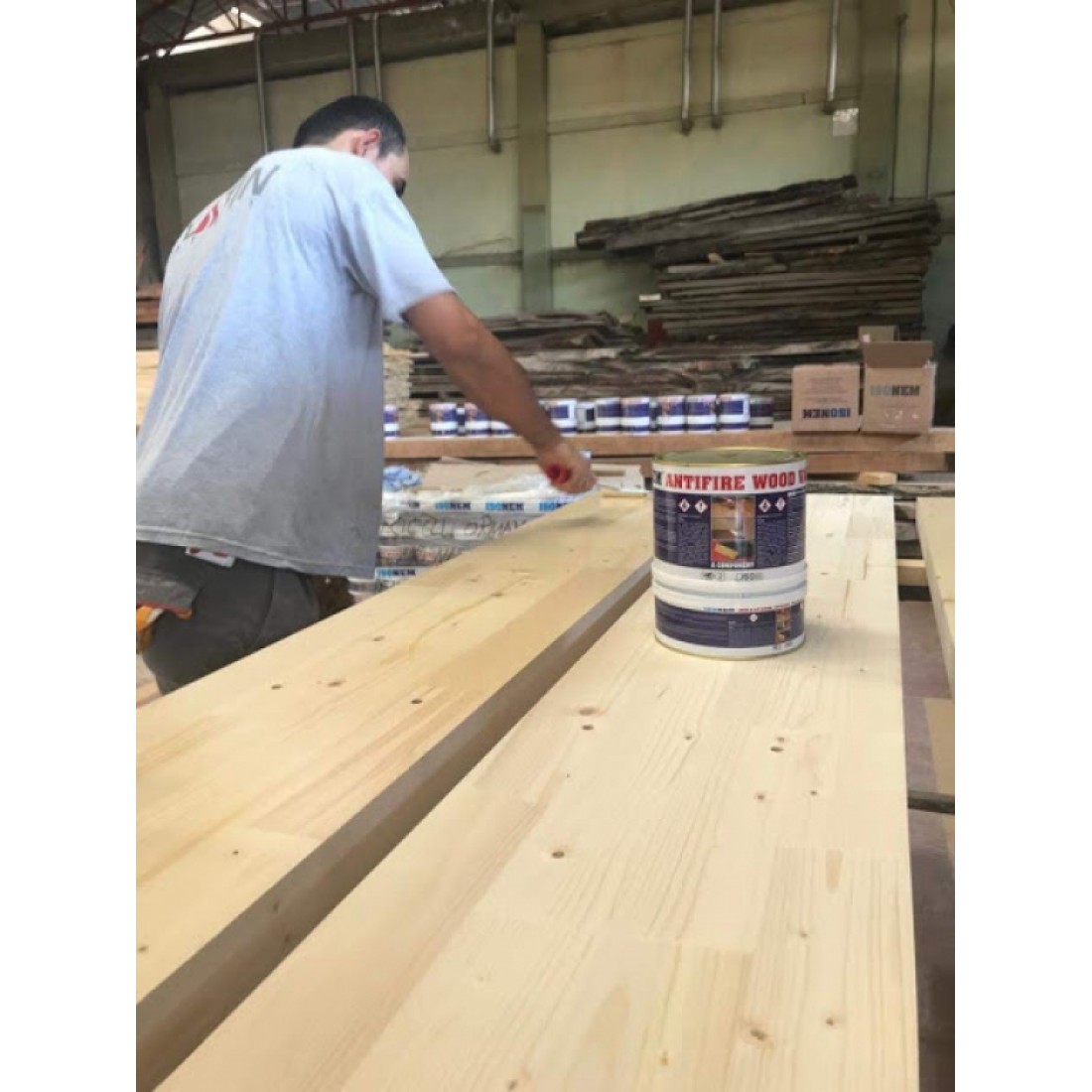 ANTI FIRE WOOD VARNISH